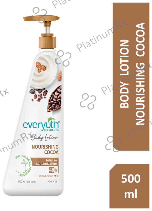 Everyuth Naturals Body Lotion Nourishing Cocoa 500 ml