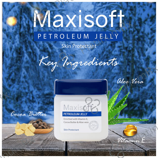 Maxisoft Petroleum Jelly (50ml Each) 10 jar