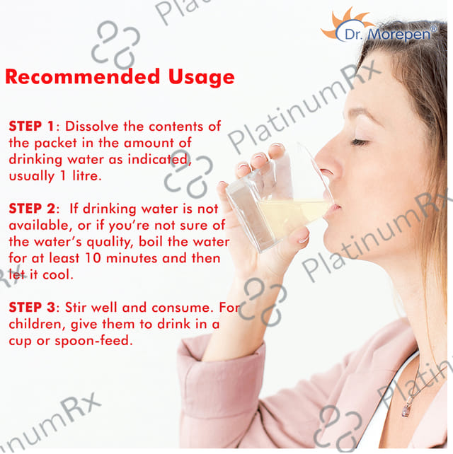 Dr. Morepen Premium ORS Ready to Drink Apple Flavour 200ml
