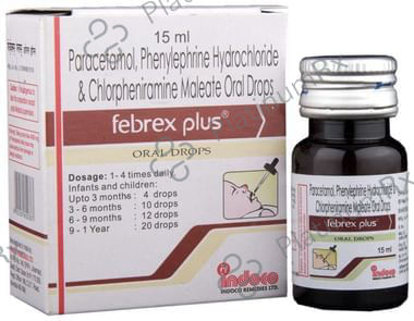 Febrex Plus 1/125/2.5mg Oral Drops 15ml