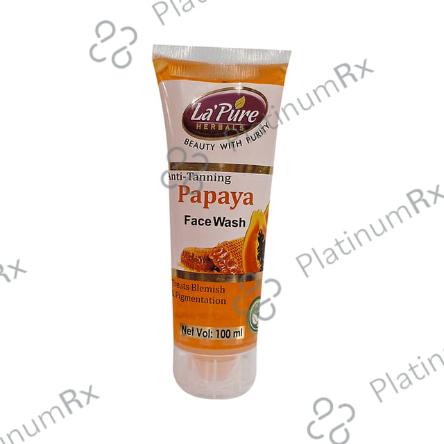 Wings Anti-Tanning Papaya Face wash (100ml Each)