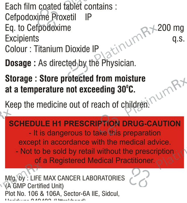 Doxderm 200mg Tablet 10s