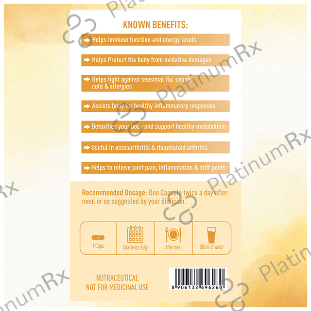 Dr. Morepen Curcumin Veg Capsule