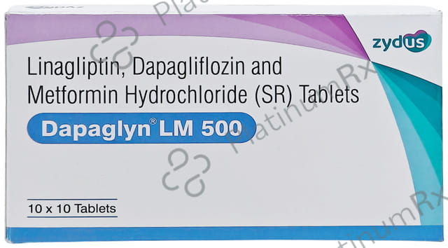 Dapaglyn Lm 10/5/500mg Tablet 10s