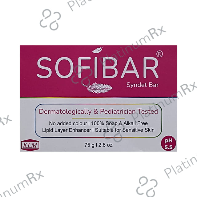 Sofibar Syndet Soap 75gm