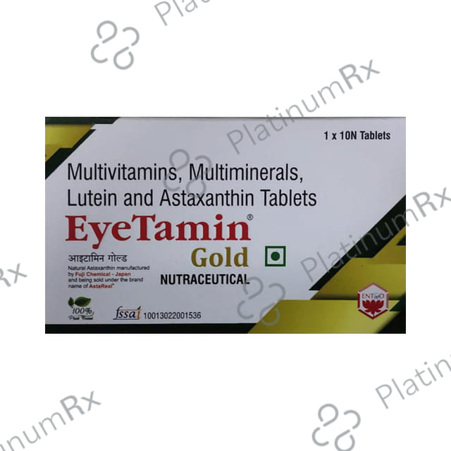 Eyetamin Gold Tablet 10s
