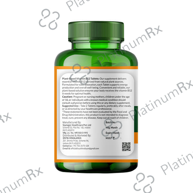 Divya Himalayan Vitamin B12 Capsule