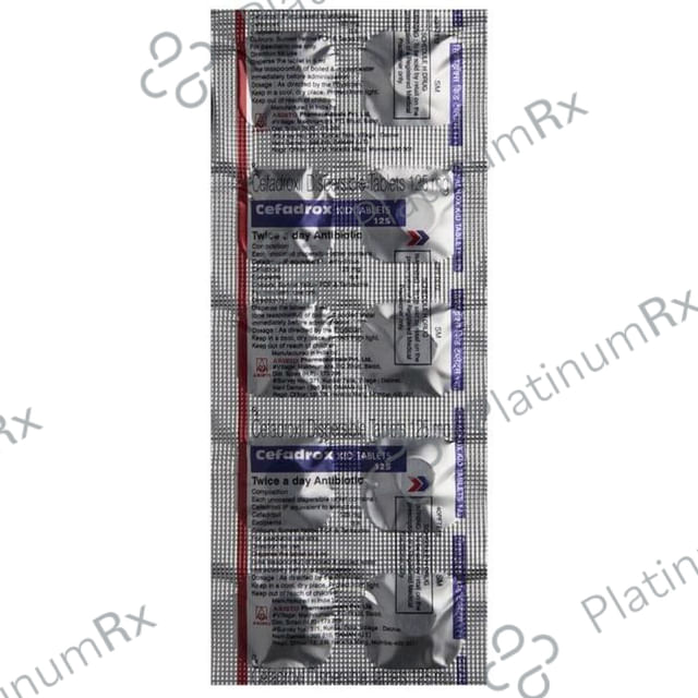 Cefadrox Kid 125 Tablet