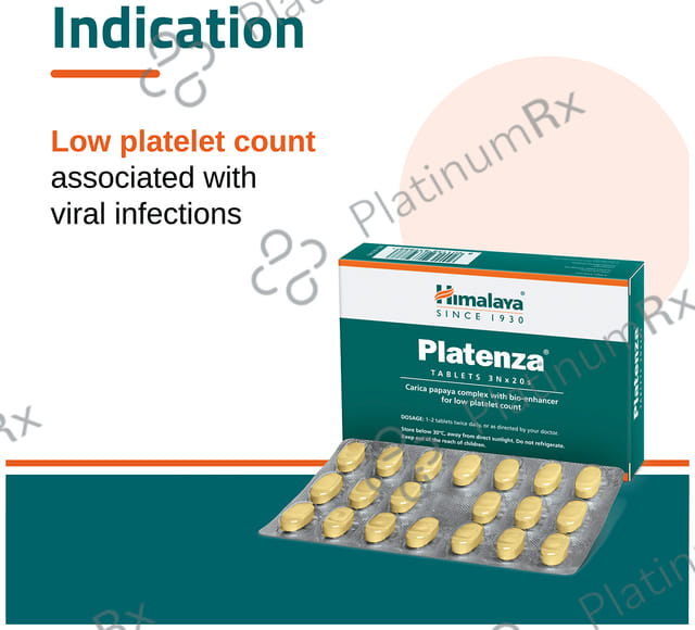 Himalaya Healthcare Platenza Tablet 20s
