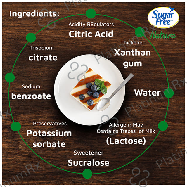 Sugar Free Natura Low Calorie Sucralose Sweetener Drop 10ml