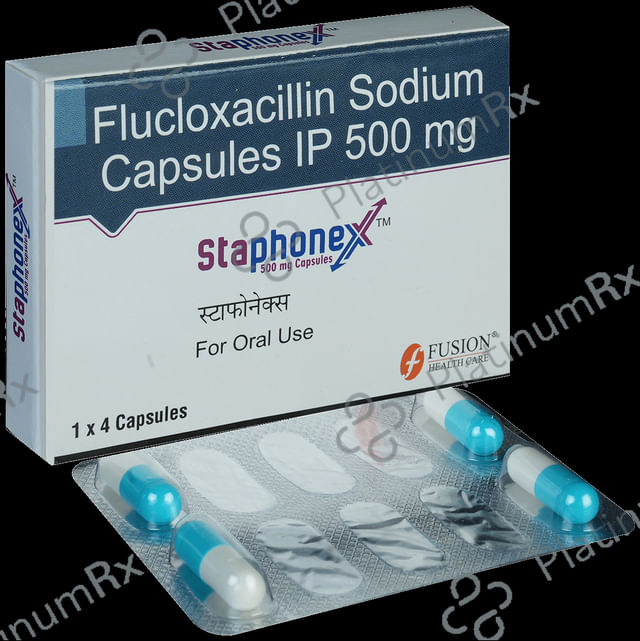 Staphonex 500mg Capsule 4s