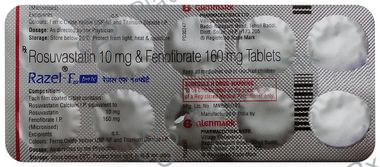 Razel F10 Forte 160/10mg Tablet 10s