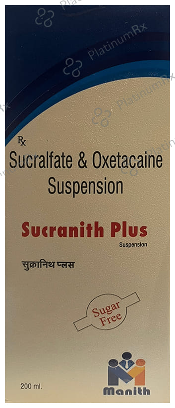 Sucranith Plus Oral Suspension 200 Oral Suspension