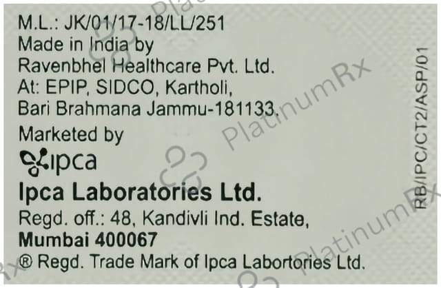 CTD MT 12.5/25/40mg Tablet ER 10s