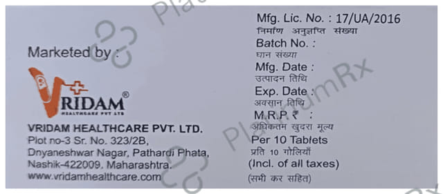 Vrilidone 6.25 Tablet