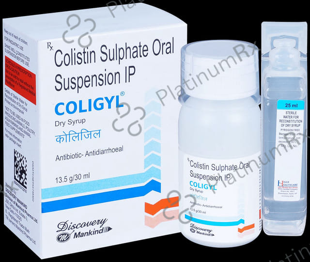 Coligyl 12.5mg Dry Syrup 30ml