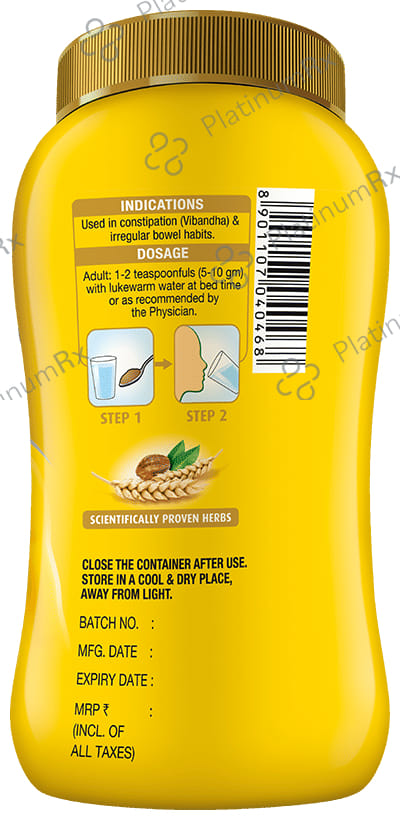 Softovac SF Bowel Regulator Eases Constipation Powder 450gm