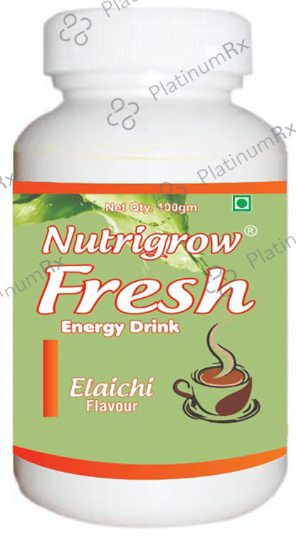 Nutrigrow Fresh Energy Drink Elaichi