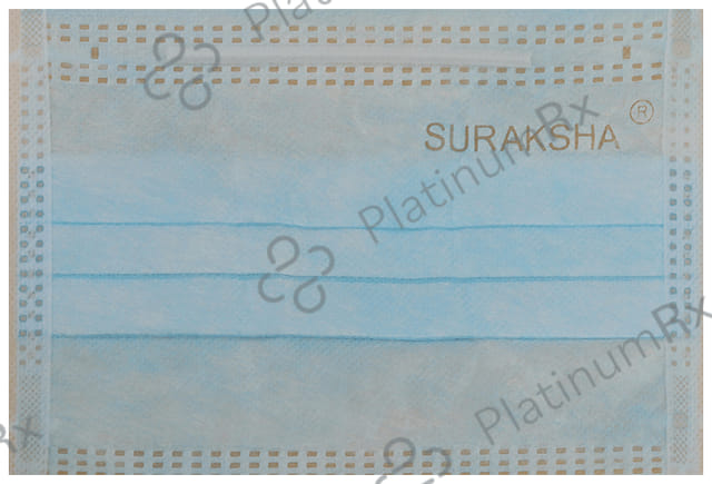 Suraksha 3 Ply Disposable Surgical Mask