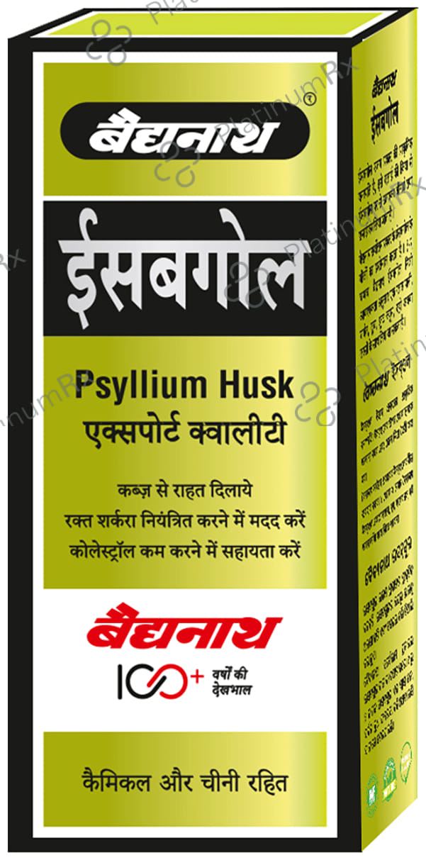 Baidyanath Vansaar Isabgol Psyllium Husk Powder - For Immunity & Constipation Relief 100 gm