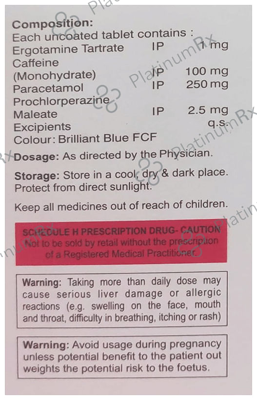 Migrafen Tablet