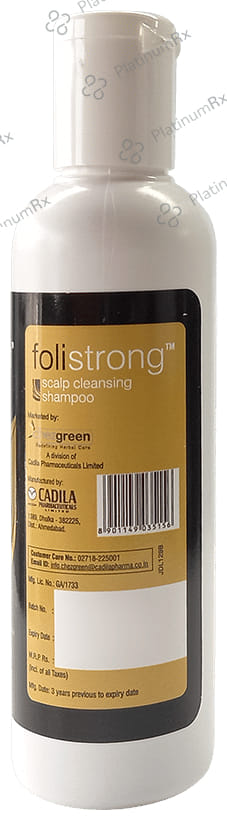 Cadila Folistrong Scalp Cleansing Shampoo 100 ml