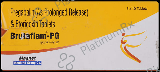 Brutaflam PG 75mg/60mg Tablet