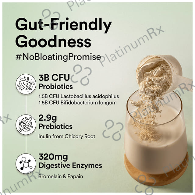 Wellbeing Nutrition Superfood Plant Protein for Muscle Growth & Metabolism - Flavour Powder French Vanilla Caramel
