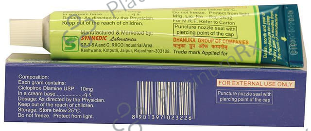 Synpirox Cream 15 Cream