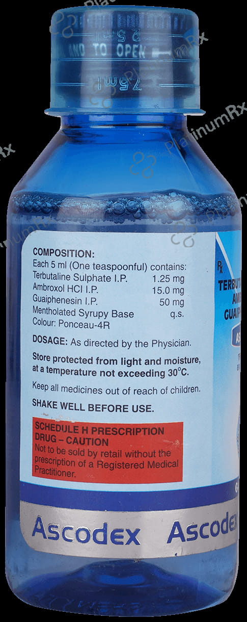 Ascodex AX Syrup 100ml