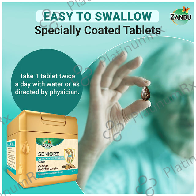 Zandu Seniorz Complete Joint Expert Tablet 60s