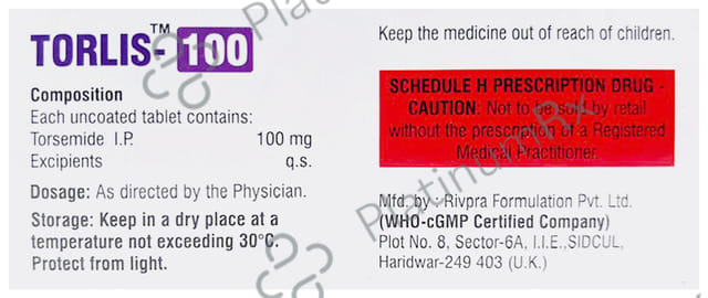 Torlis 100mg Tablet