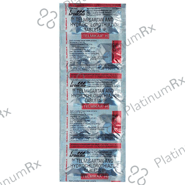 Telmikaa H 12.5/40mg Tablet 10s