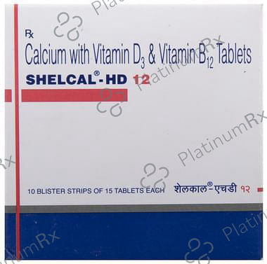 Shelcal HD 12 Tablet 15s