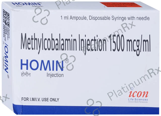 Homin 1500mcg Injection 1ml