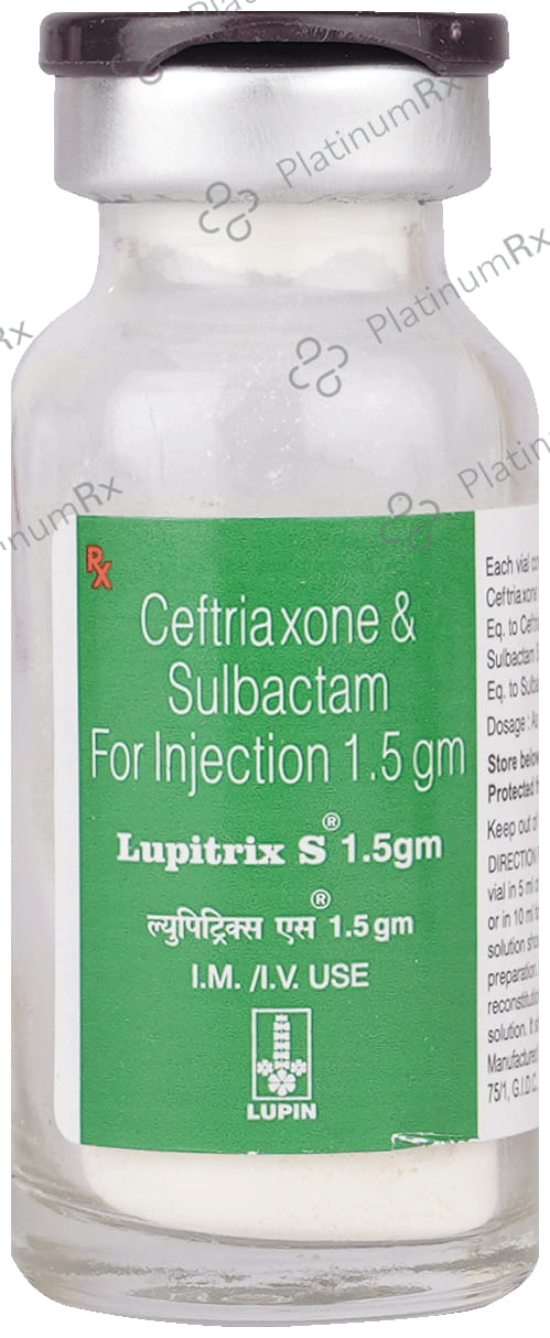 Lupitrix S 1000mg/500mg Injection