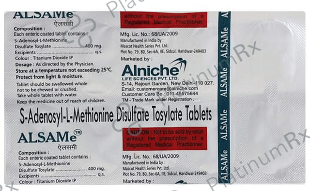 Alsame 400mg Tablet 10s