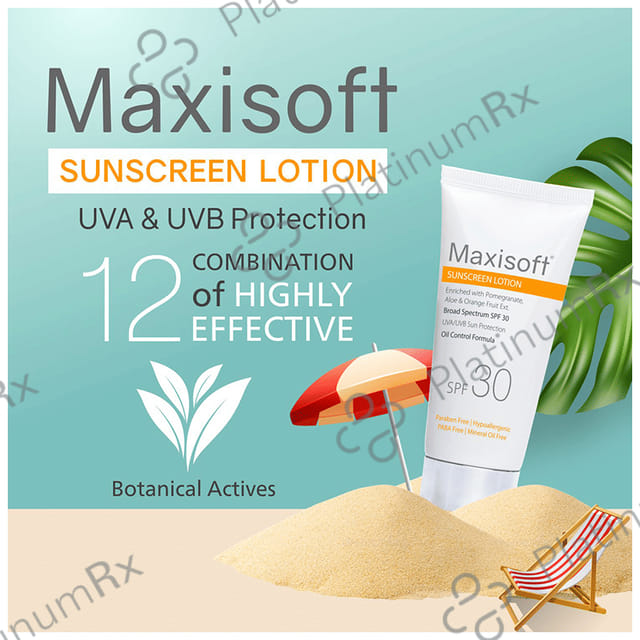 Maxisoft Sunscreen SPF 30 Lotion 50ml