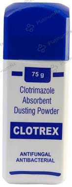 Clotrex Dusting Powder 75gm for Antifungal Infections