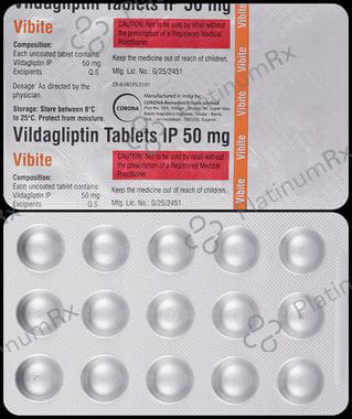 Vibite 50mg Tablet 15s