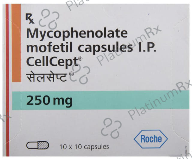 Cellcept 250mg Capsule 10s