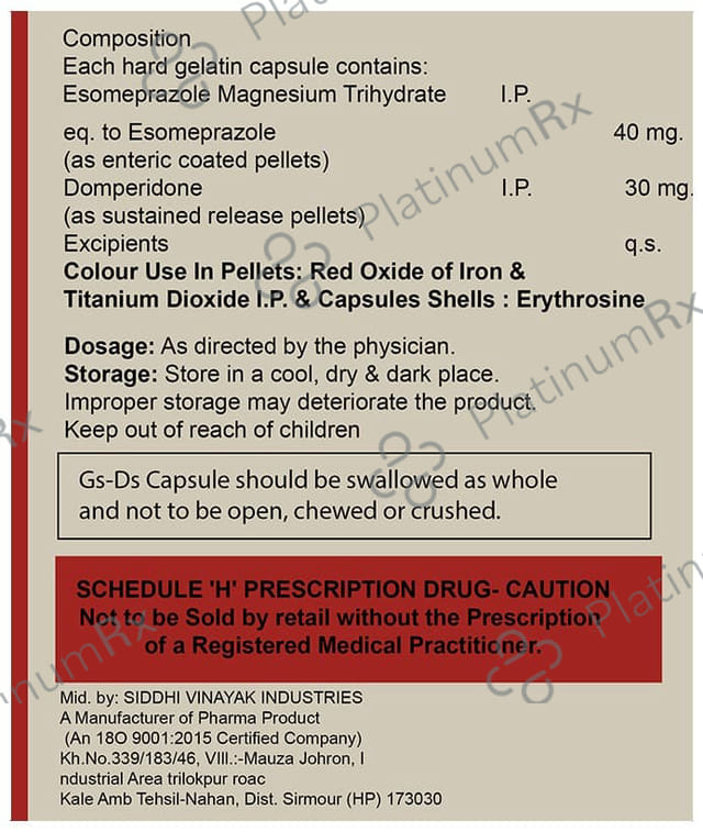 Gsr-Dsr Capsule