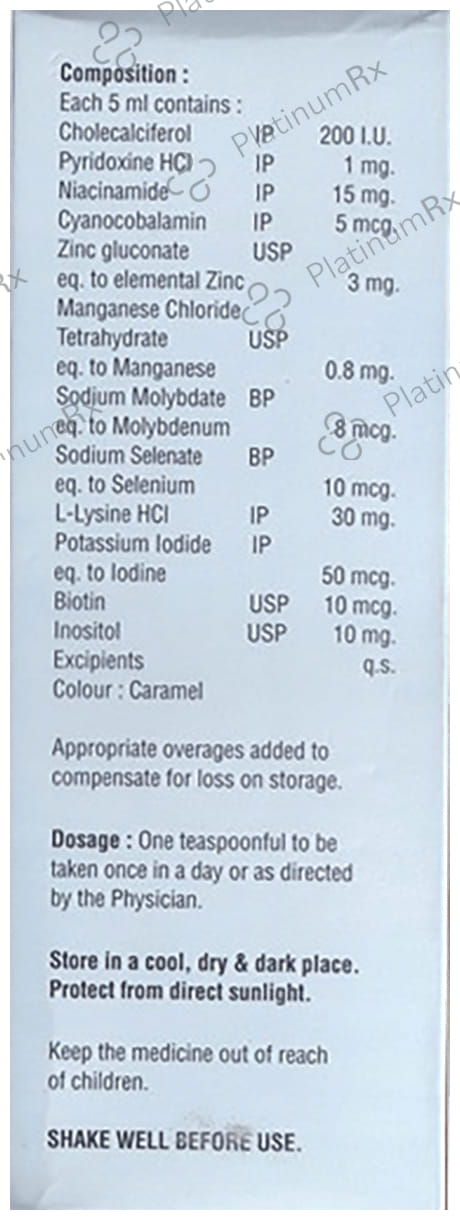Charge UP Syrup 200ml