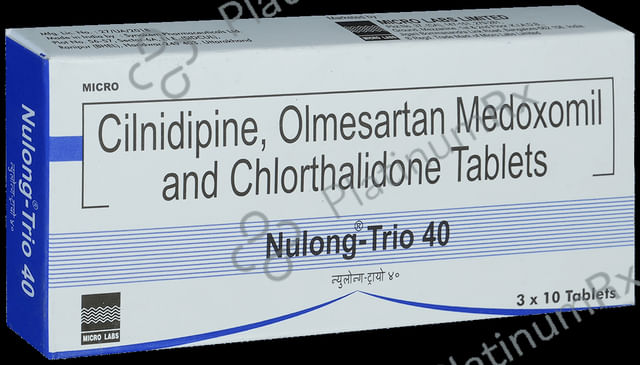 Nulong Trio 40/10/12.5mg Tablet 10s