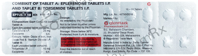 Eptus T 10/25mg Kit Tablet 20s