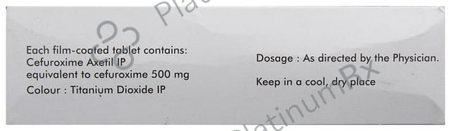 Pulmocef 500mg Tablet 10s