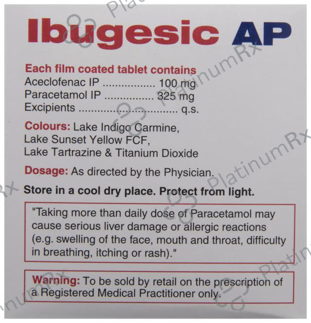 Ibugesic AP Tablet