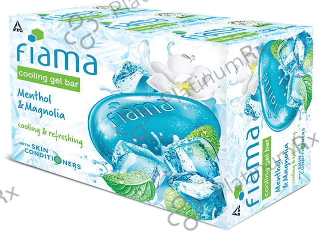 Fiama Menthol & Magnolia Cooling Gel Bar (125gm Each)