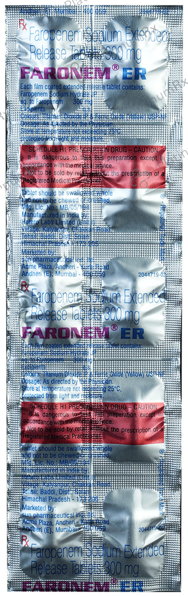 Faronem ER 300mg Tablet 10s