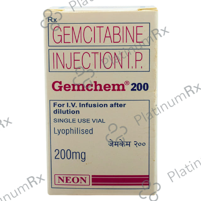 Gemchem 200mg Injection 1s